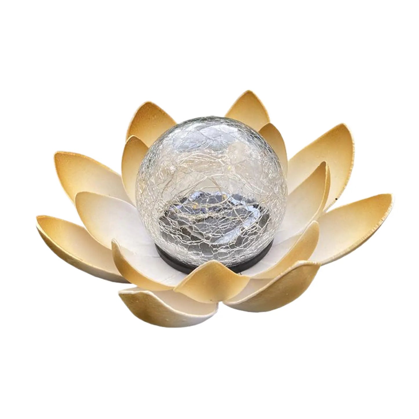 Lotus Shaped Garden Solar Light