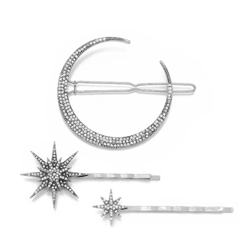 Stars and Moon Hairpins