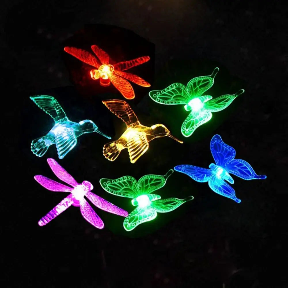 Solar Powered Garden Light (Butterfly, Dragonfly, or Bird)