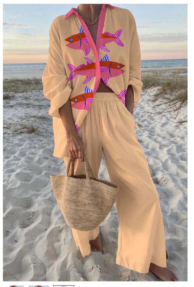 Two-Piece Seaside Set