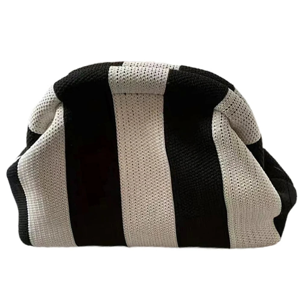 Summer Striped Beach Clutch