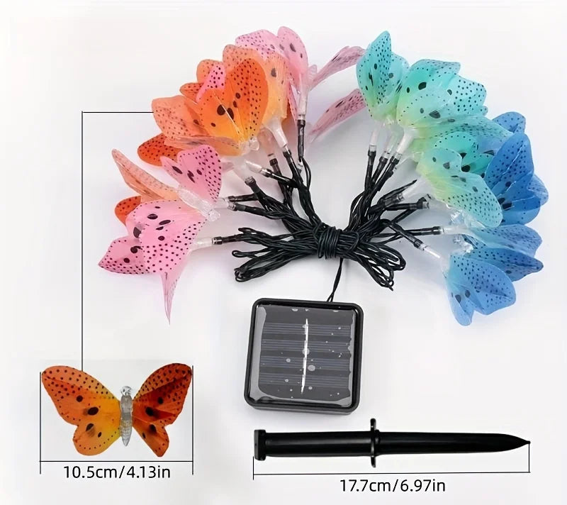 Fiber Optic Butterfly Lights (Solar Powered)