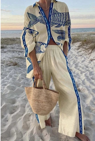 Two-Piece Seaside Set