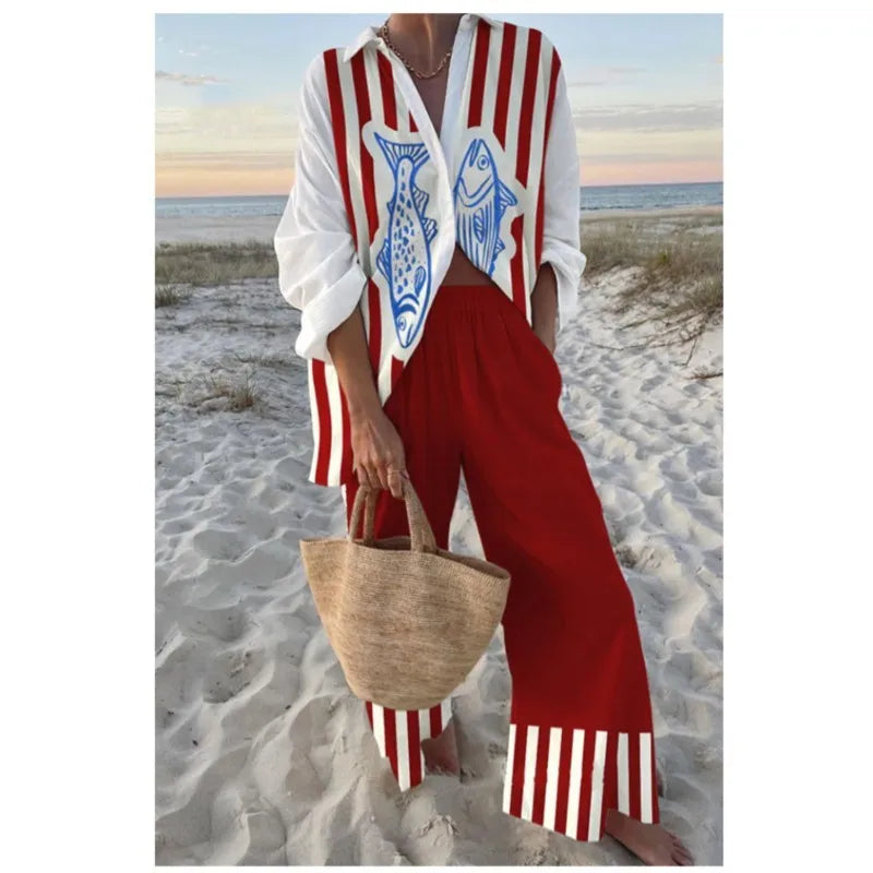 Two-Piece Seaside Set