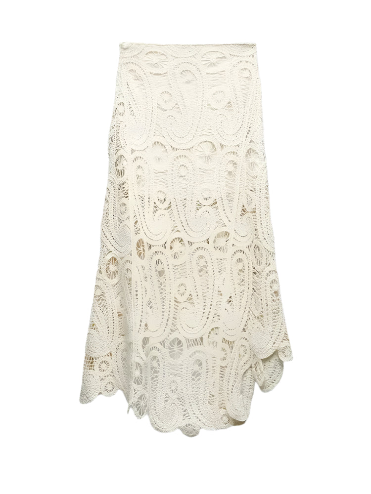 Crochet Top & Skirt Set