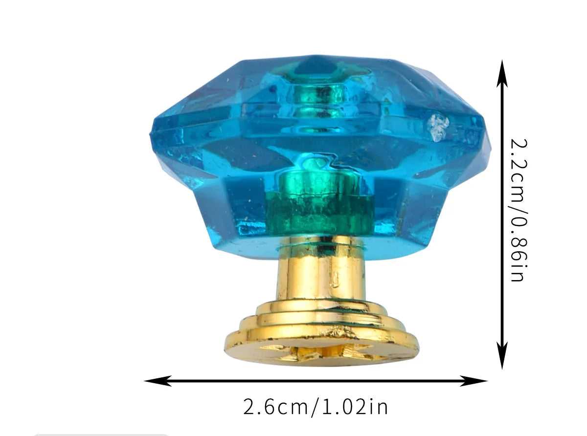 Acrylic Crystal Diamond Knobs