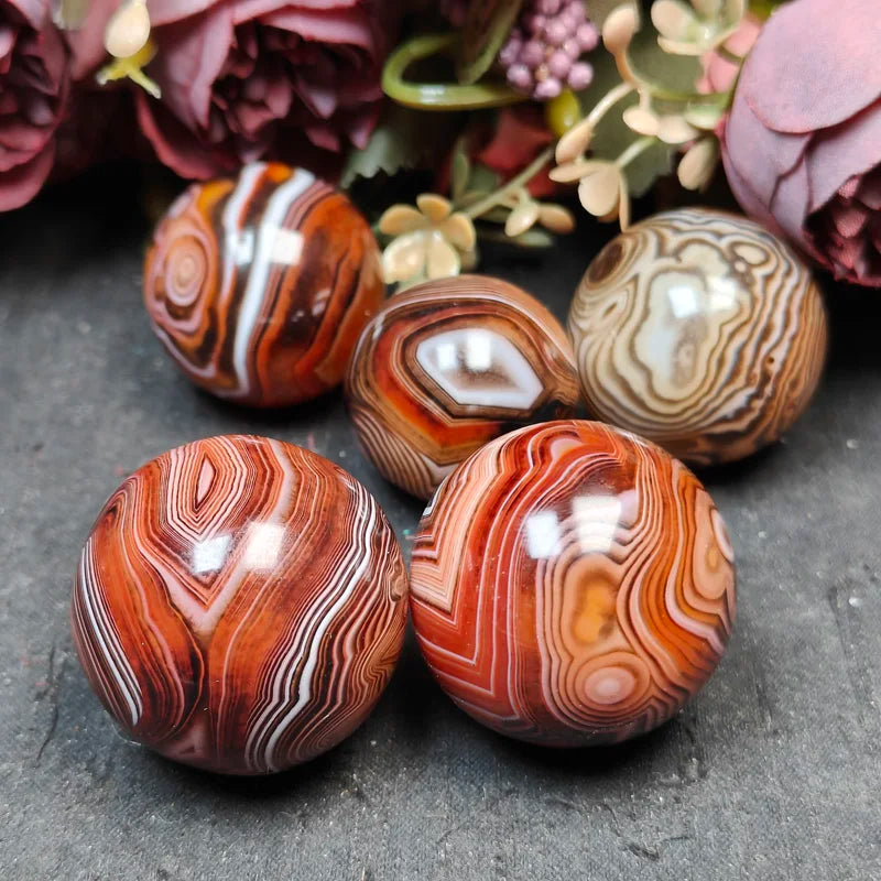 Silk Agate Sphere