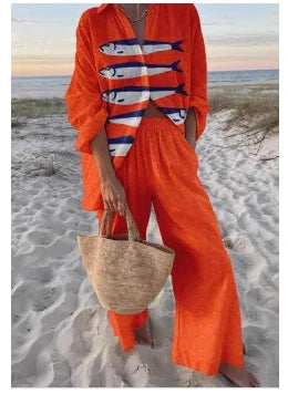 Two-Piece Seaside Set