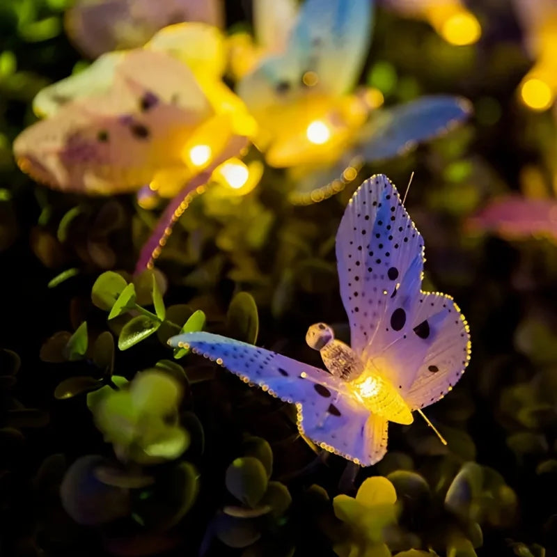 Fiber Optic Butterfly Lights (Solar Powered)