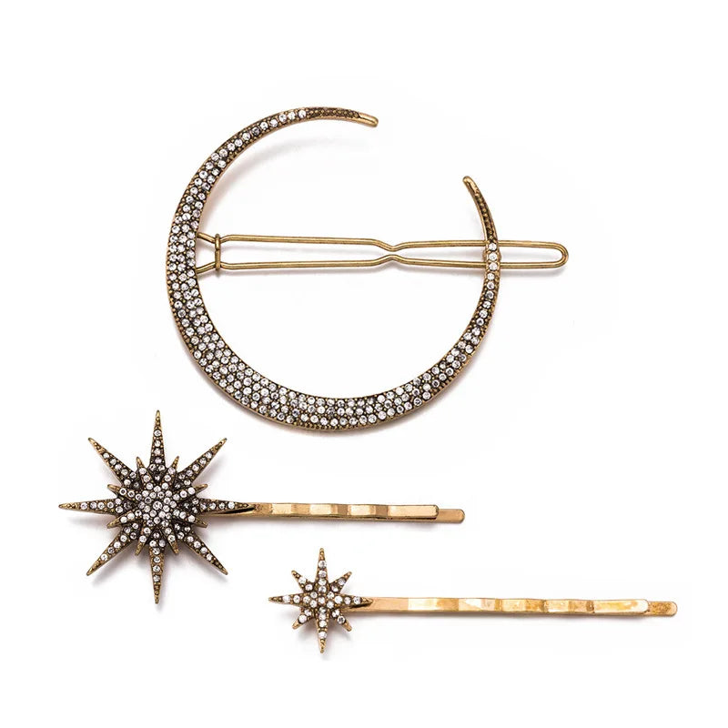 Stars and Moon Hairpins