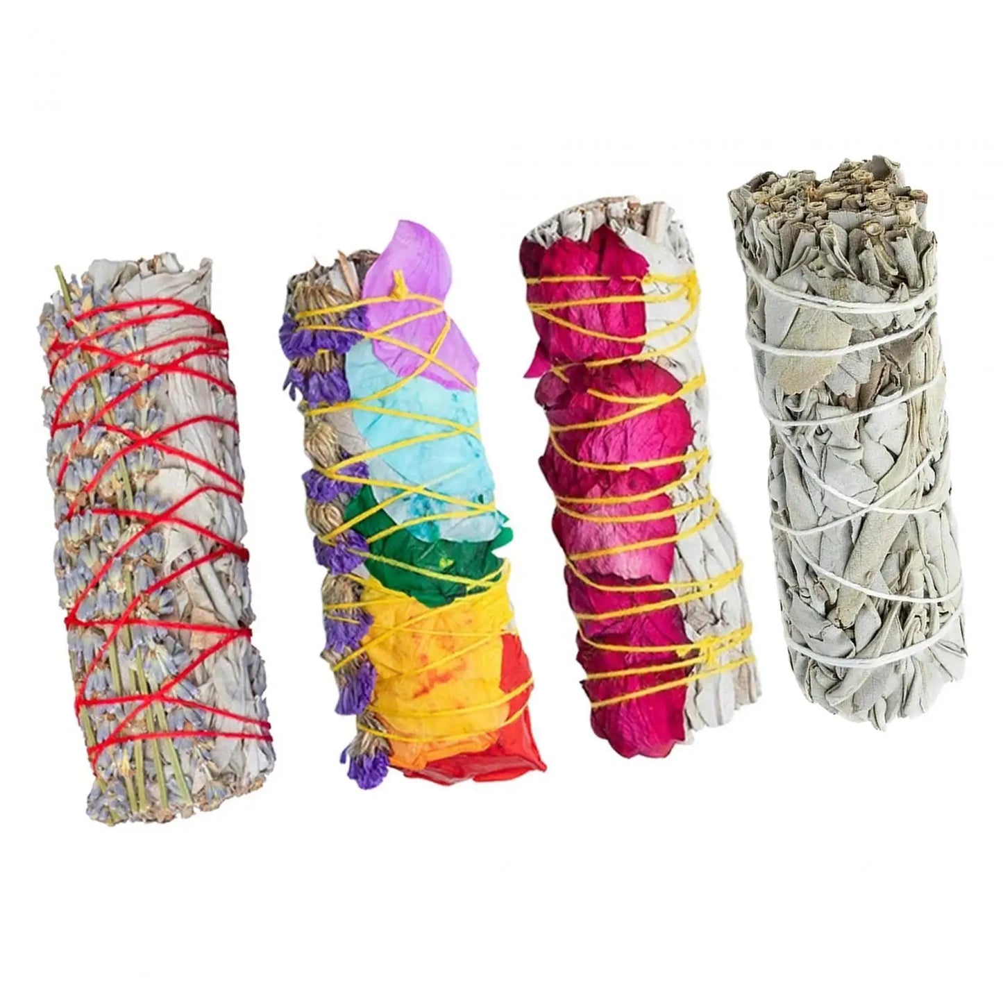 SAGE Smudge Bundles White SAGE Scented Stick Smudge Kit for Yoga