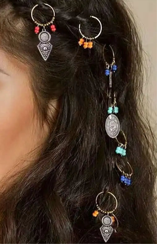 Hair Jewelry for Braids (various designs)