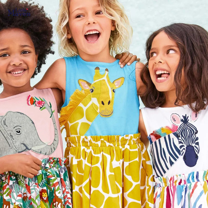 Girl's Summer Dress (6 color & style options)