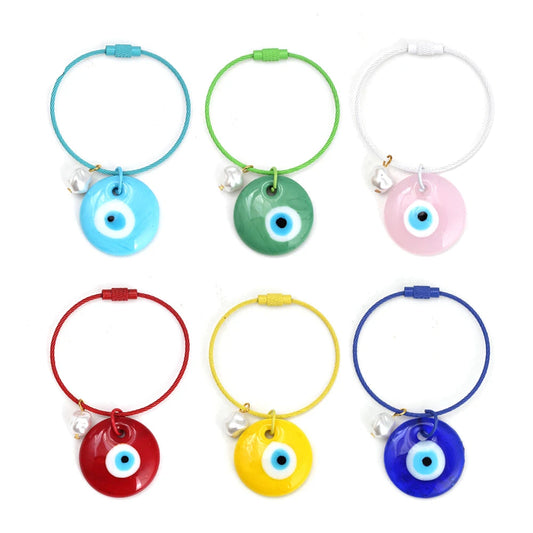 Evil Eye Bookbag Charm/Keychain