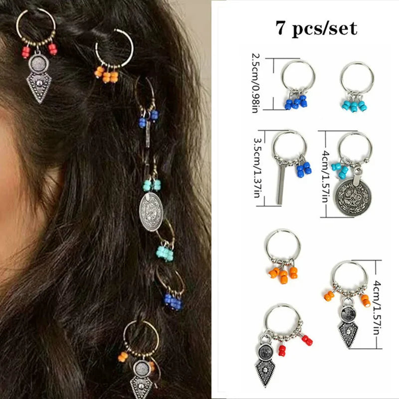 Hair Jewelry for Braids (various designs)