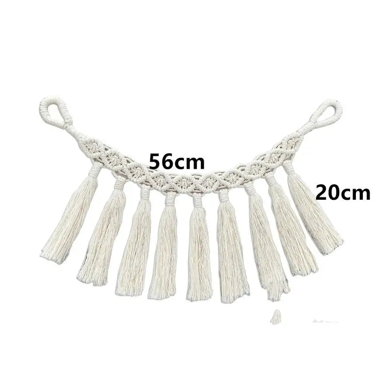 Macrame Curtain Tiebacks