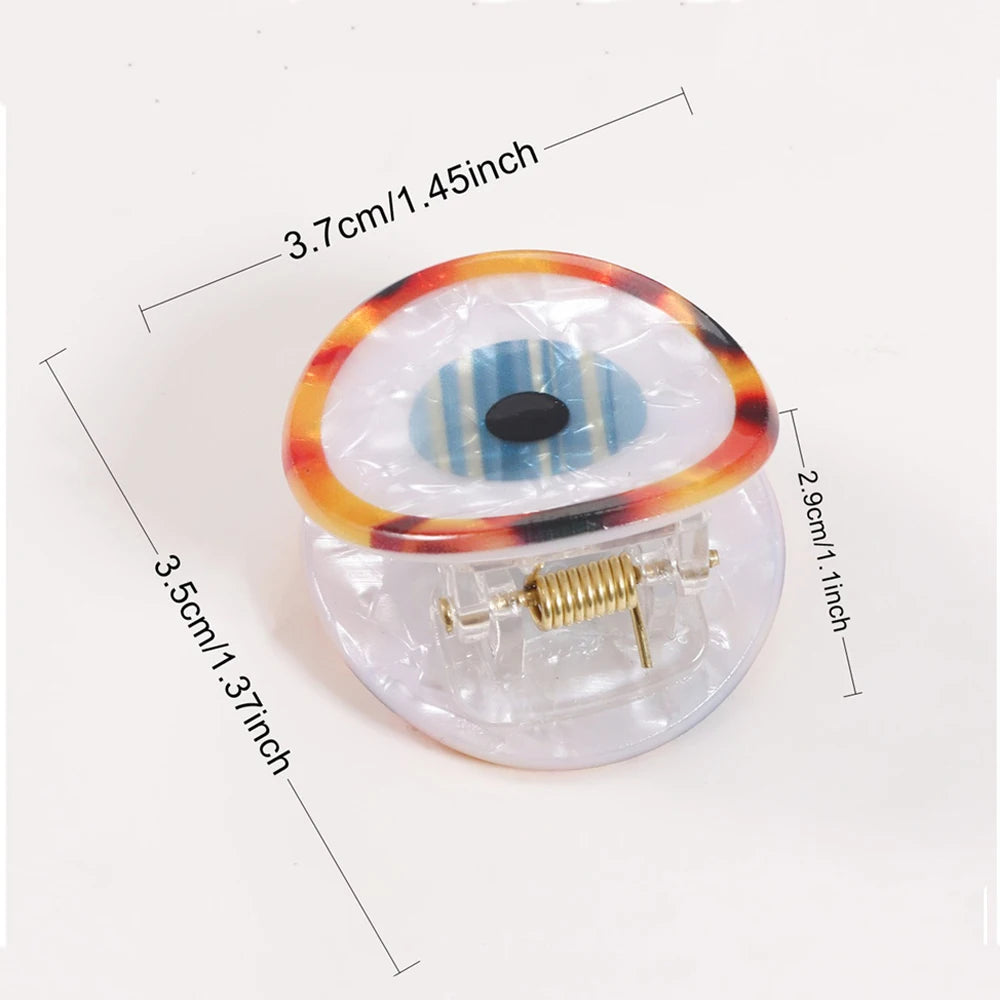 Evil Eye Plastic Hair Clips (various styles)