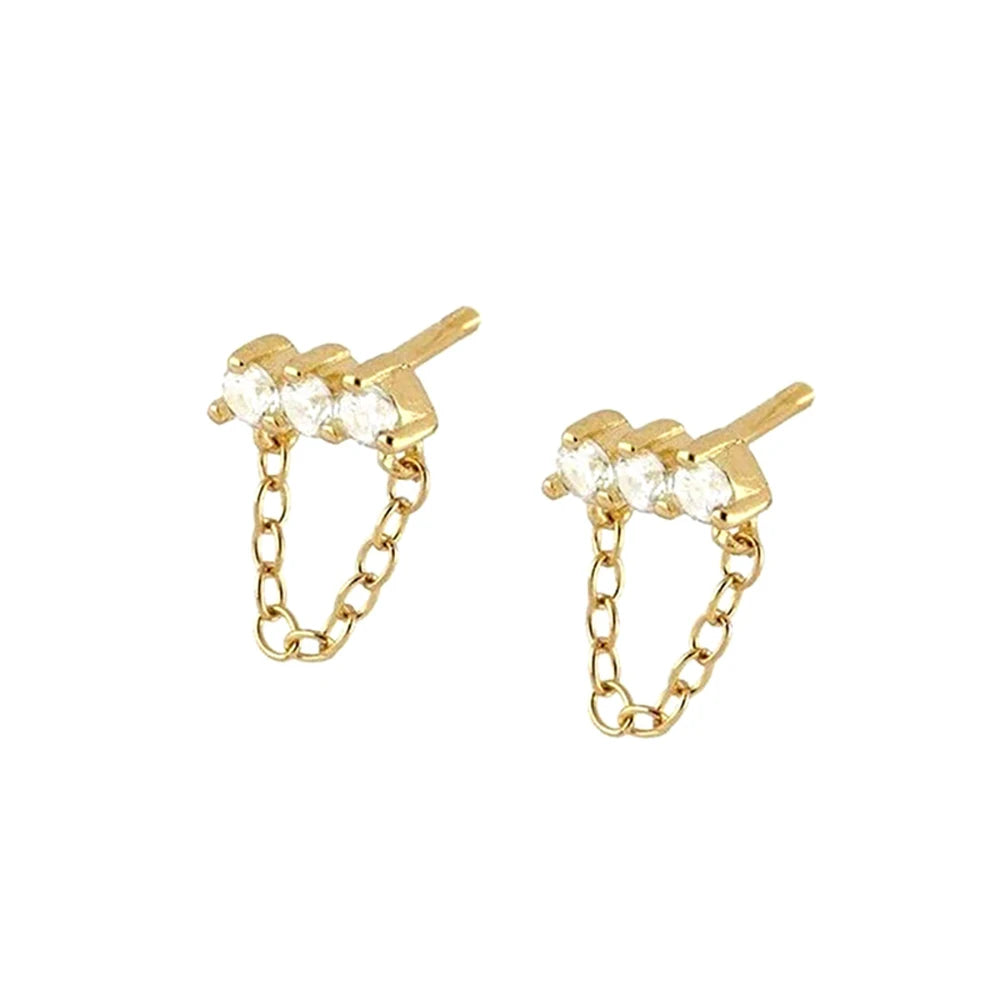 Cloud, Star & Moon Chain Earrings (various styles)