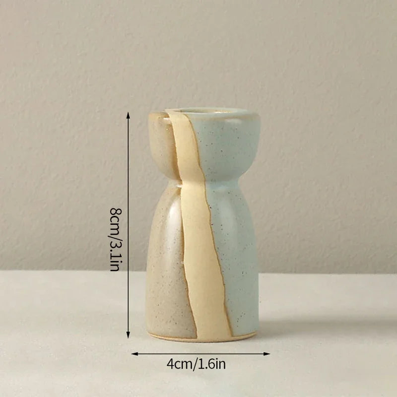 Ceramic Taper Candlestick Holder