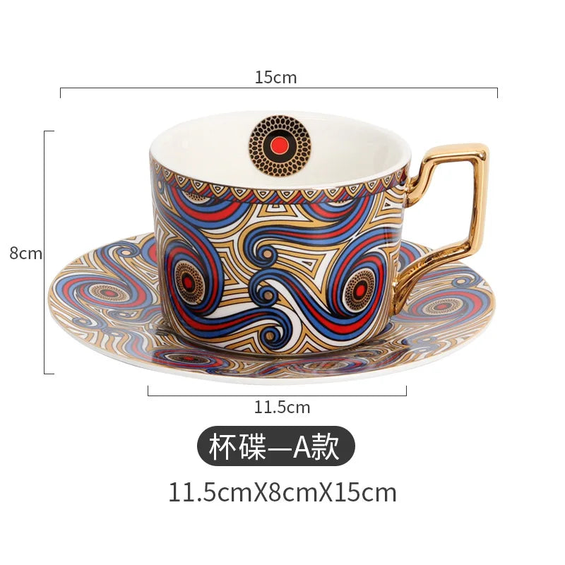 Porcelain Coffee Mug with or without Saucer