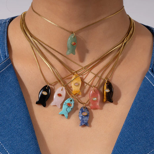 Fish Stainless Steel Necklace