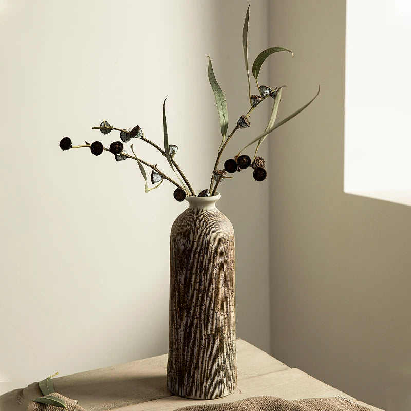 Lined Ceramic Vase (3 options)