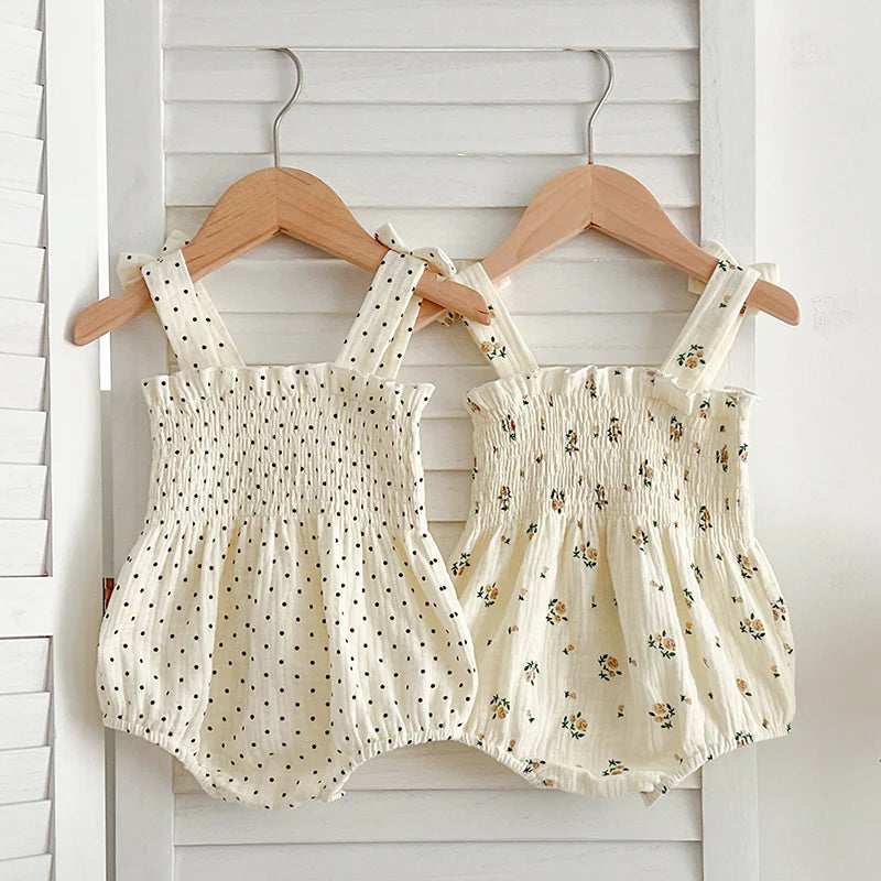 Baby Cotton Sleeveless Romper
