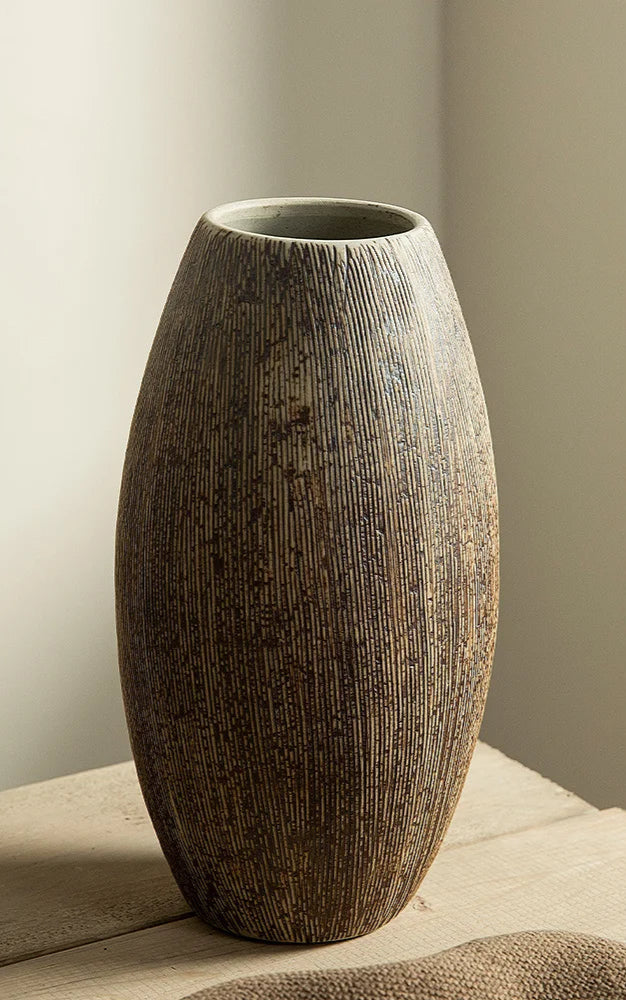Lined Ceramic Vase (3 options)