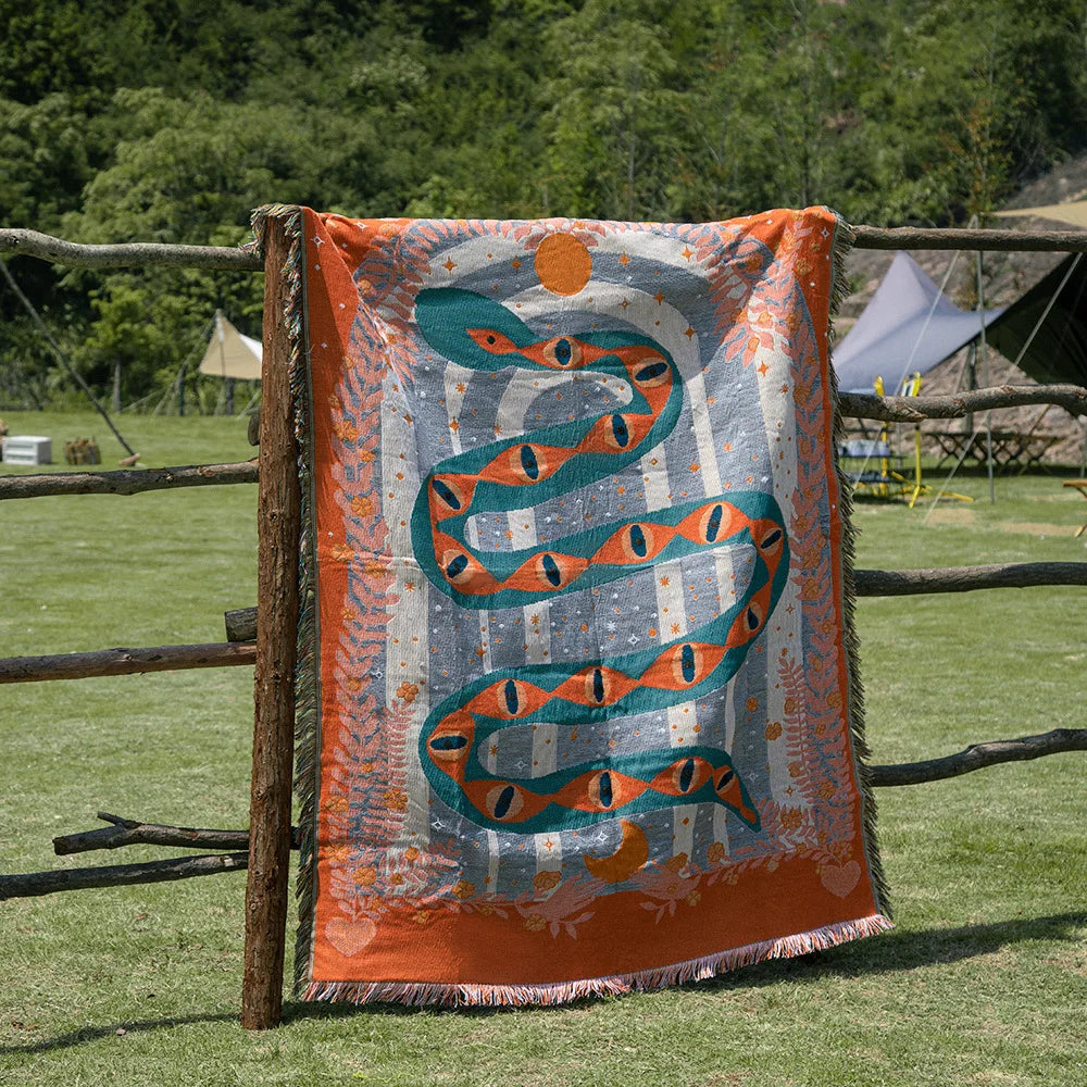 Boho Fringe Blankets (multiple styles)