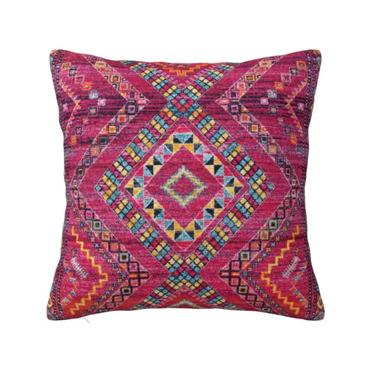 Vintage-look Bohemian Pillow Cover