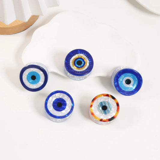 Evil Eye Plastic Hair Clips (various styles)