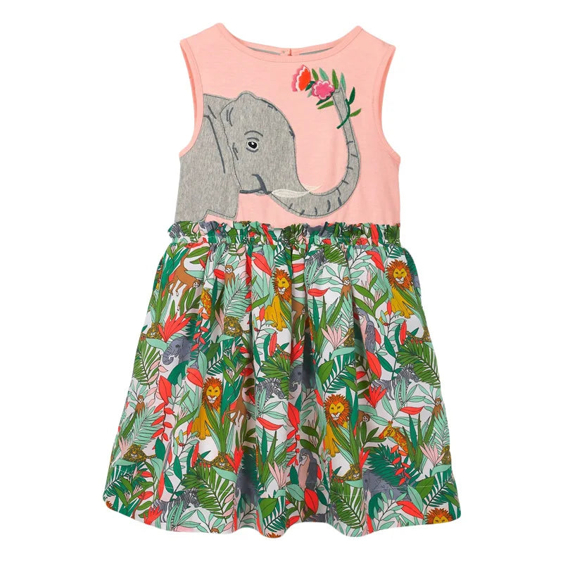Girl's Summer Dress (6 color & style options)