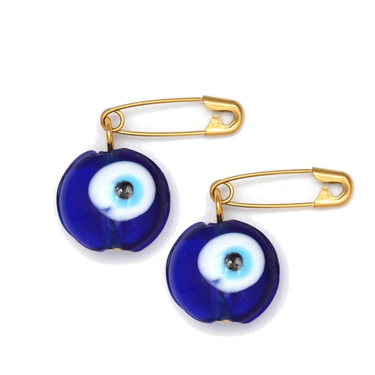2pcs Evil Eye Charm Brooch