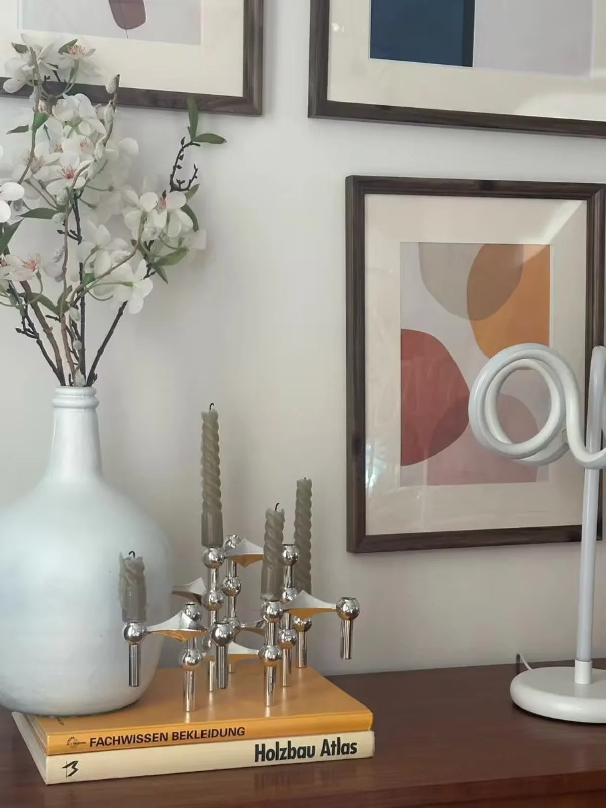 Triangle Taper Candle Holder