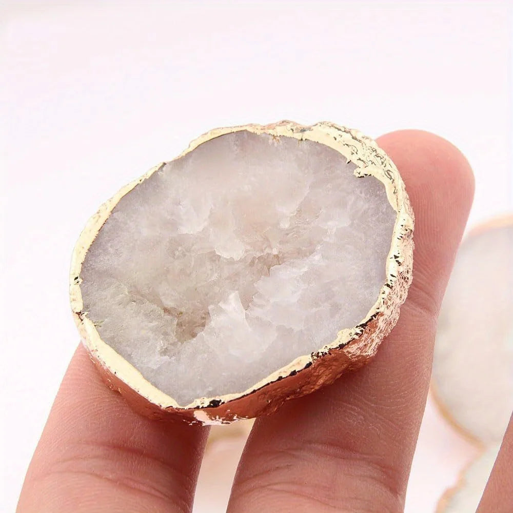Natural Ore Crystal Knobs (4 piece set)