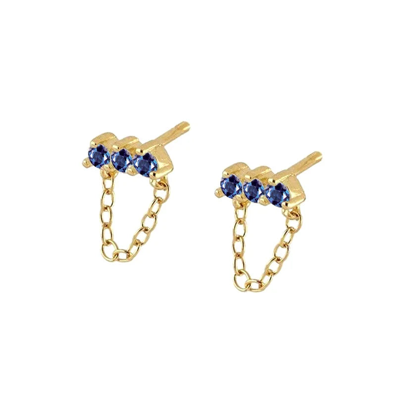Cloud, Star & Moon Chain Earrings (various styles)