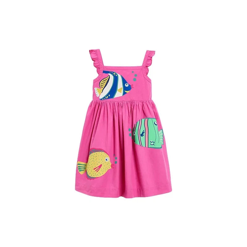 Girl's Summer Dress (6 color & style options)