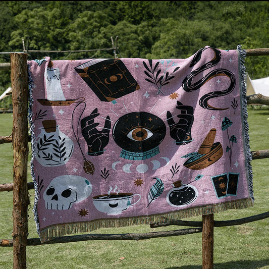 Boho Fringe Blankets (multiple styles)
