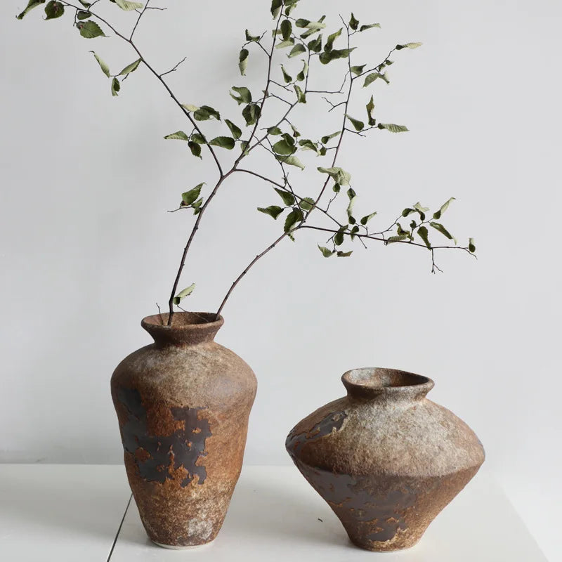 Textured Ceramic Vase (9 style options)