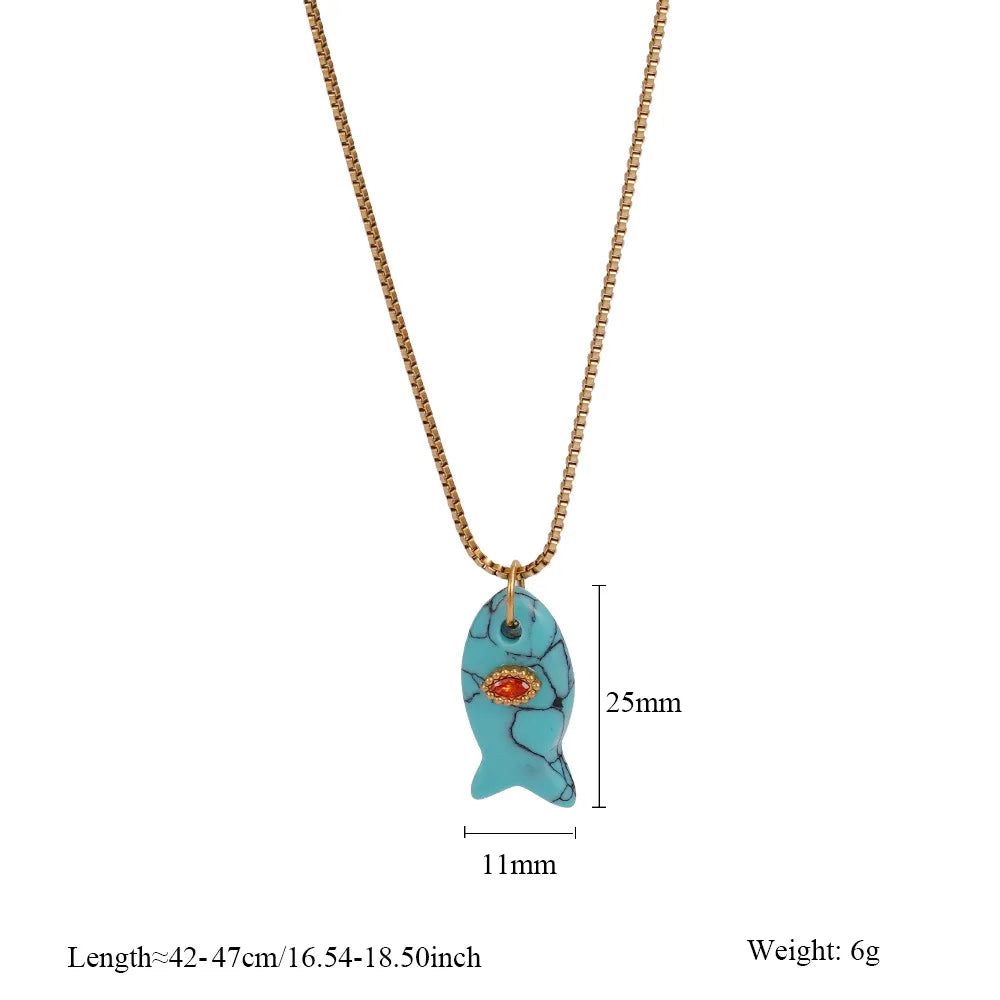 Fish Stainless Steel Necklace