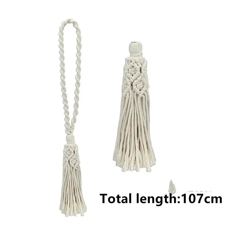 Macrame Curtain Tiebacks