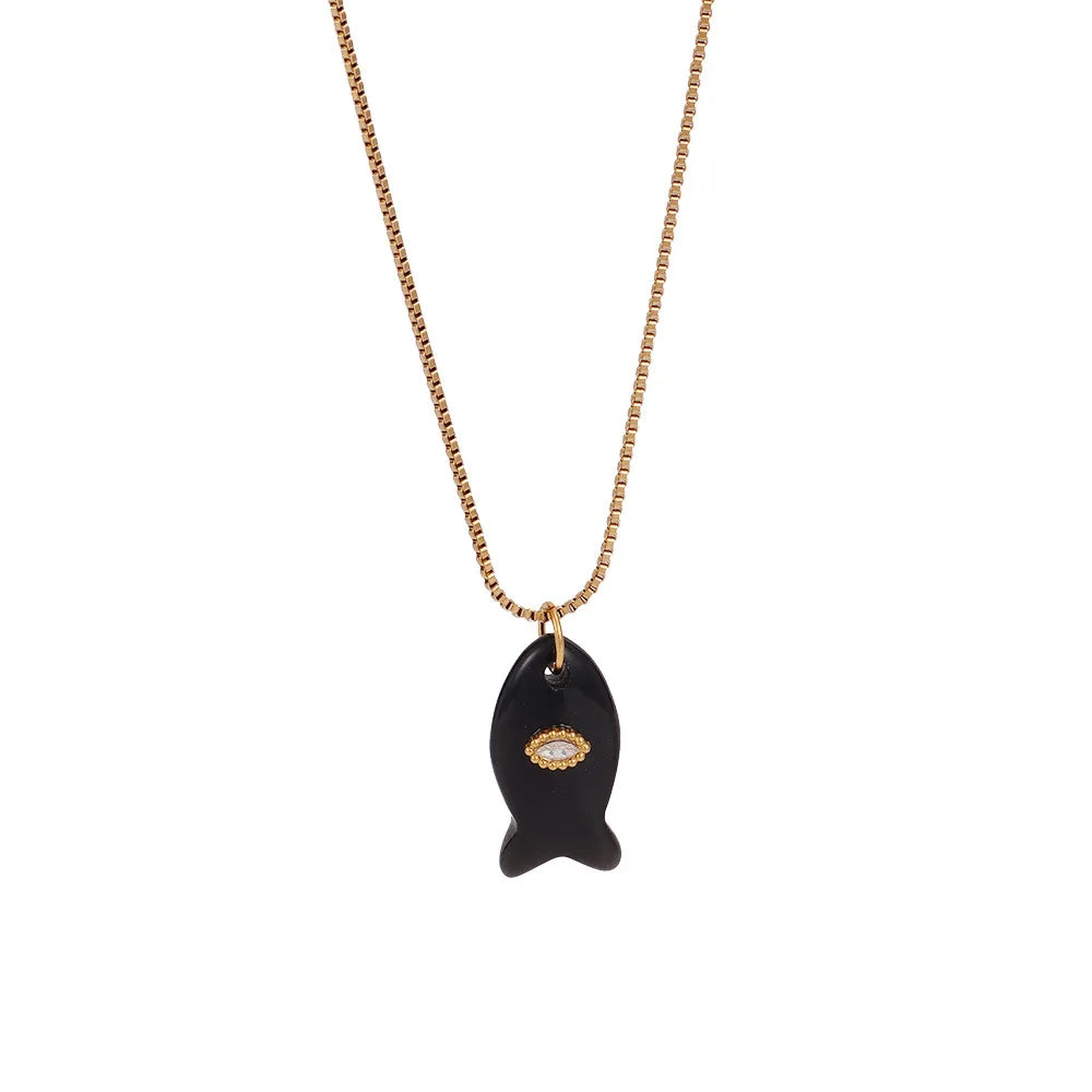 Fish Stainless Steel Necklace