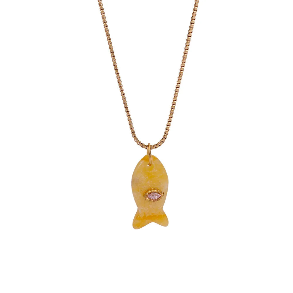 Fish Stainless Steel Necklace