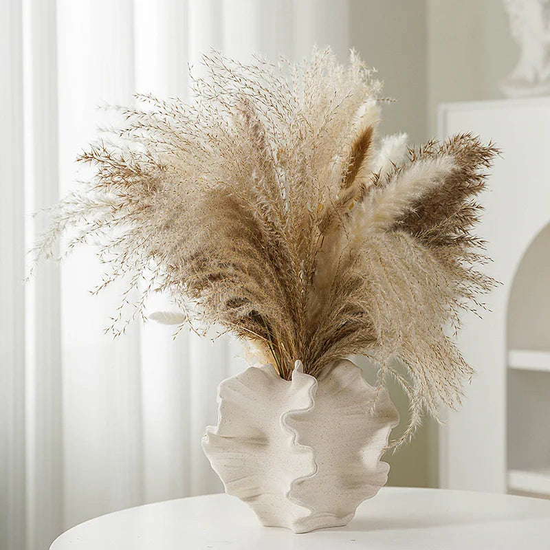 Textured Coral Vase