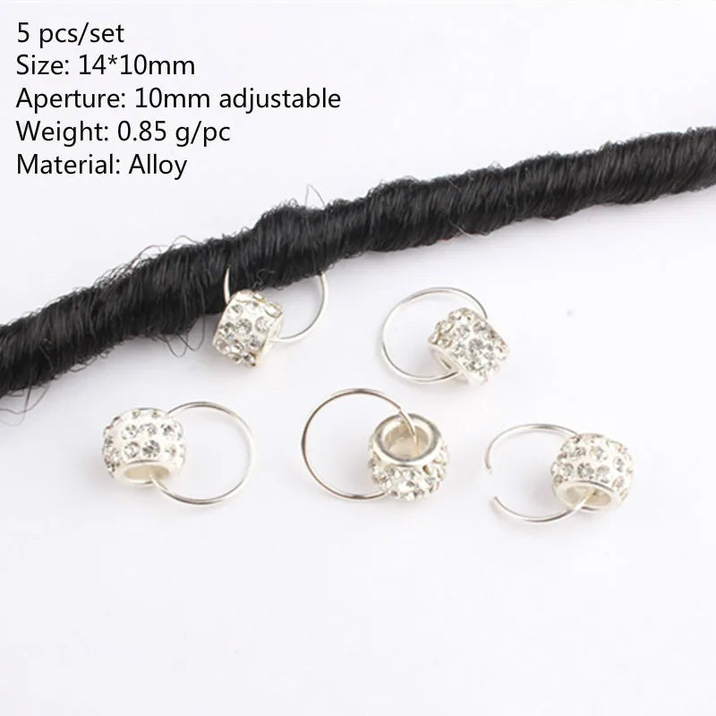 Hair Jewelry for Braids (various designs)