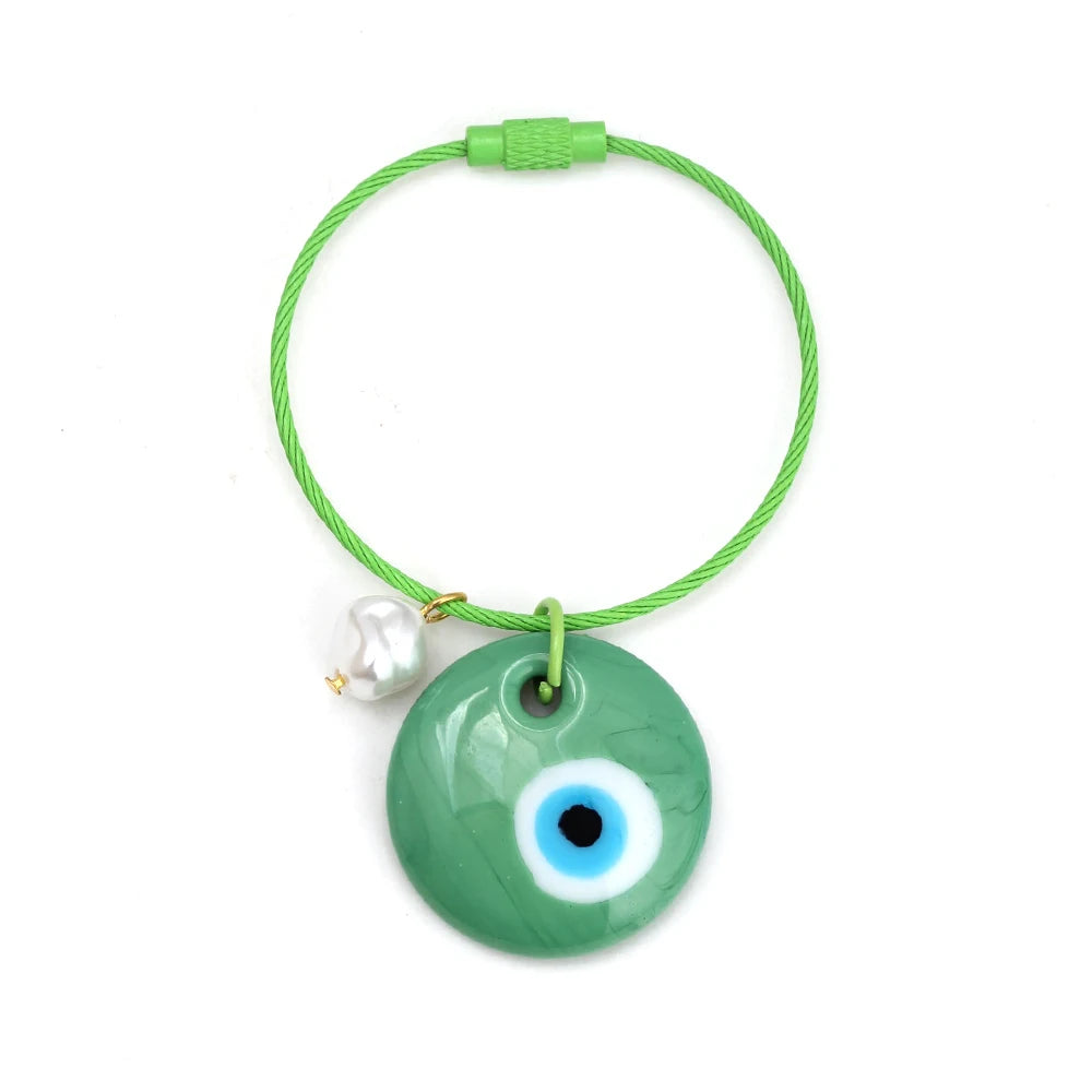 Evil Eye Bookbag Charm/Keychain