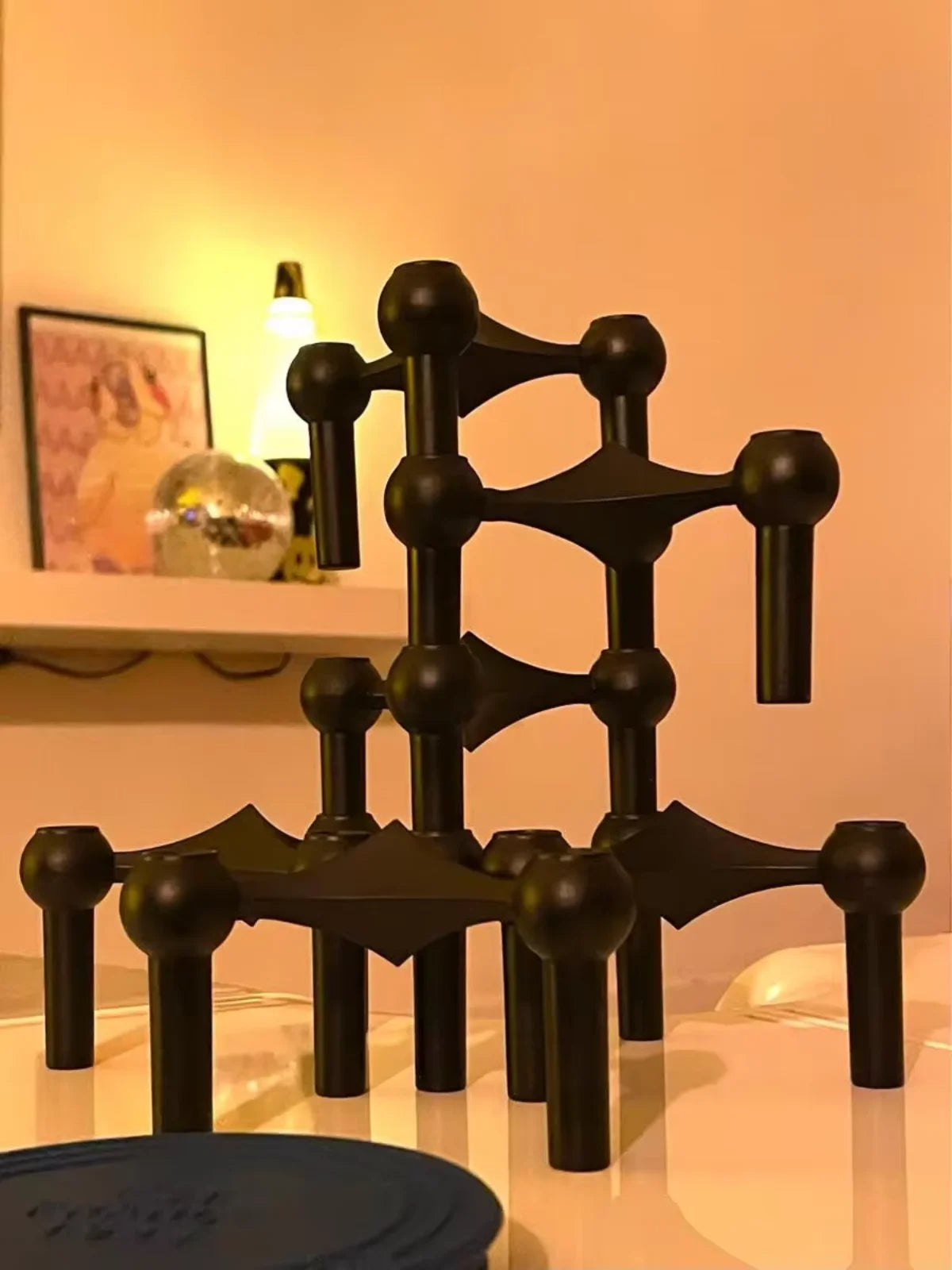 Triangle Taper Candle Holder