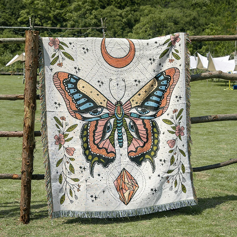 Boho Fringe Blankets (multiple styles)