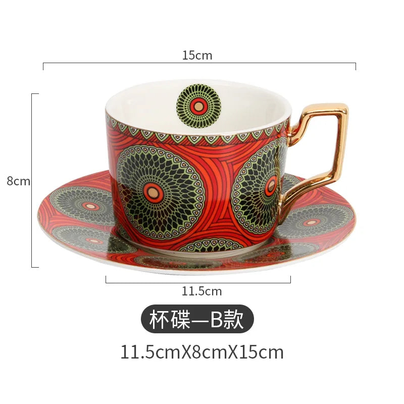 Porcelain Coffee Mug with or without Saucer