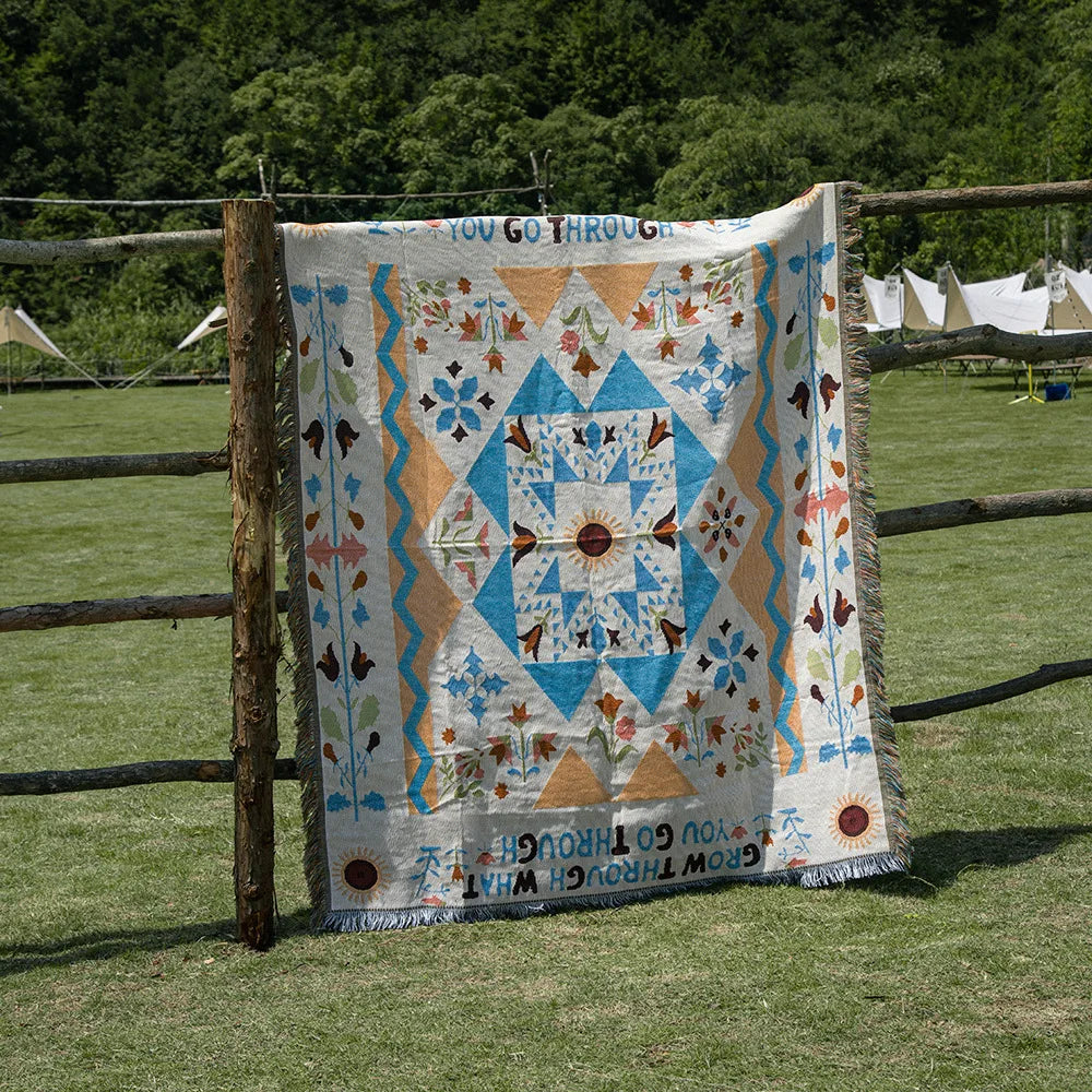 Boho Fringe Blankets (multiple styles)